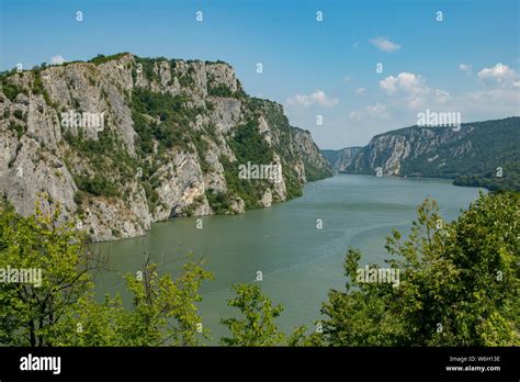 Iron Gates Gorge, Danube River, Serbia Stock Photo - Alamy