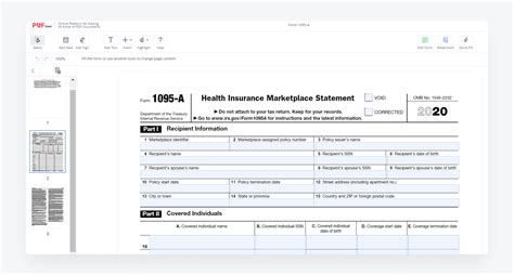 How Do I Get A 1095 Form From My Employer at Pamela Rickett blog