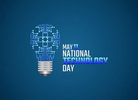 vector graphic of national technology day good for national technology ...