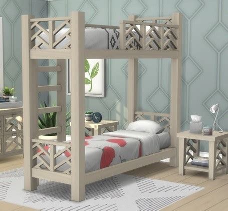 Bunk Beds for Sims 4 - The Sim Architect