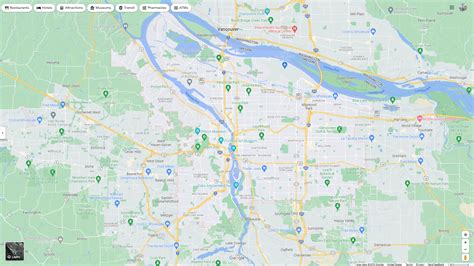 Road And Neighborhood Map Of Portland Oregon Stock Ve - vrogue.co