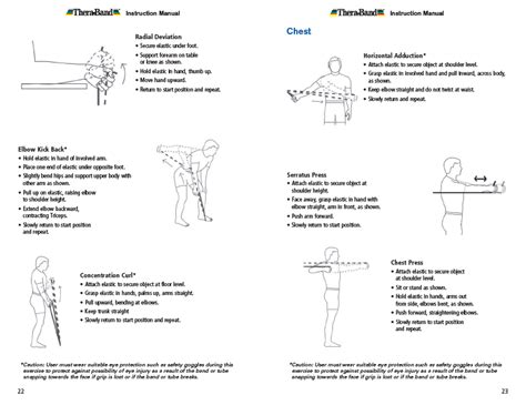 Theraband Exercise Information for Patients and Consumers Page 22-23 ...