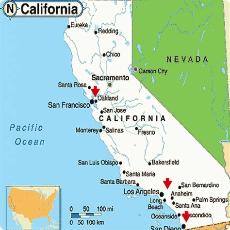 Google Maps Santa Barbara California Map California Google Map California Cities California Map ...