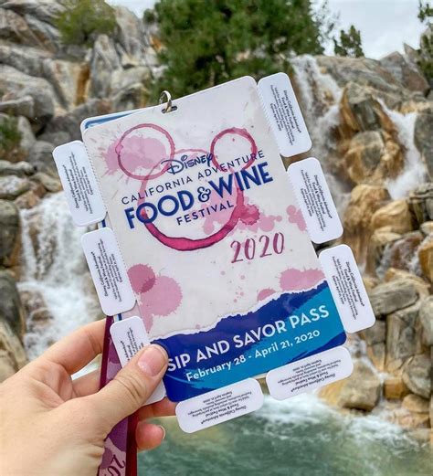 Sip and Savor Pass Food and Wine Festival 2020 - Food at Disneyland