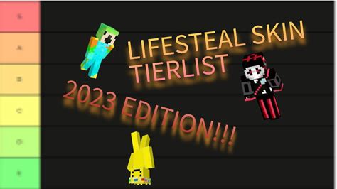 Ranking Lifesteal SMP members' skins 2023 edition!!! - YouTube