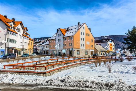 City Center in Town Kupres, Bosnia and Herzegovina. Editorial Image ...