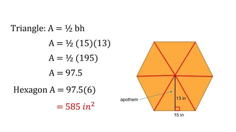 Area Of Polygon Formula Sheet