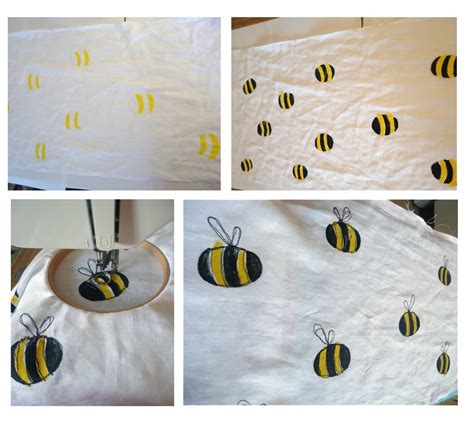 Bumble Bee Embroidery Hoop Art Girl's Nursery Decor Bee - Etsy