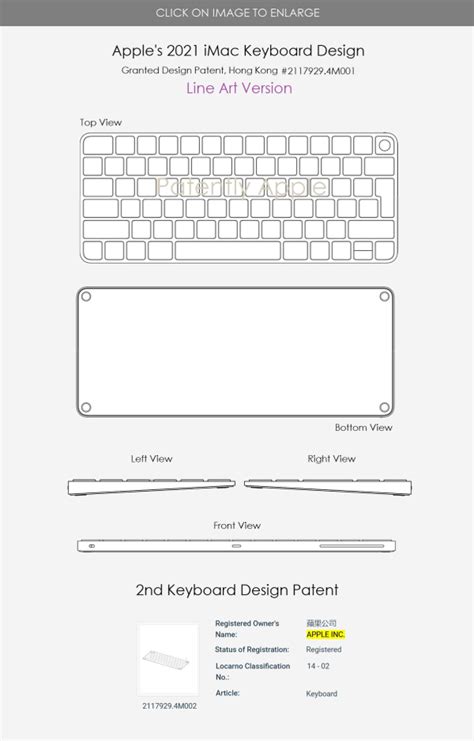 Apple has been Awarded Six Design Patents covering the 2021 Redesigned ...