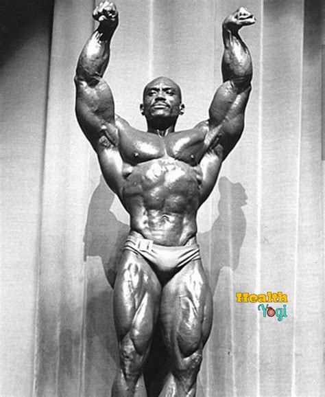 Bodybuilder Sergio Oliva Workout Routine And Diet Plan [2020] - Health Yogi