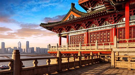 HD wallpaper: tourism, china, beijing, asia, shinto shrine, metropolis, cityscape | Wallpaper Flare