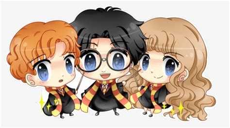 Transparent Harry Potter Always Clipart - Kawaii Harry Potter Drawing ...