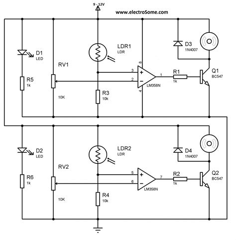 Line Follower Robot Circuit Diagram Using Microcontrollers » Wiring ...