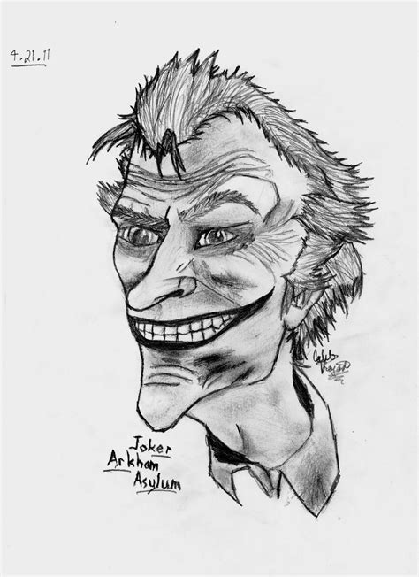 Arkham Asylum: Joker by Splash888 on DeviantArt