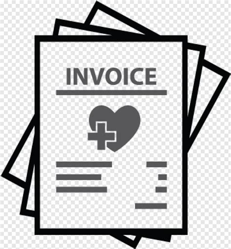 Medical Billing Icon - Invoice Clipart Black And White - 361x390 ...