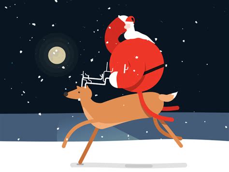 Dancing Santa Animated Gif