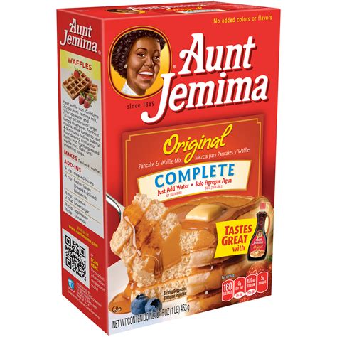 Aunt Jemima® Original Complete Pancake & Waffle Mix 16 oz. Box | La ...