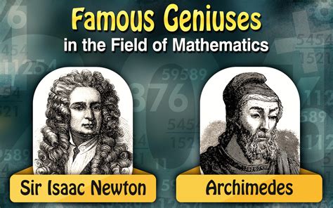 A Stunning List of the World's Most Famous Mathematicians - Science Struck