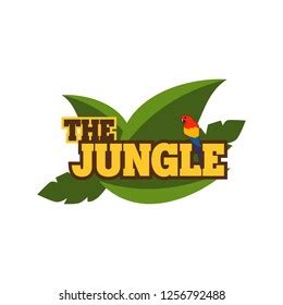 Jungle Logo Design Vector Stock Vector (Royalty Free) 1256792488 | Shutterstock