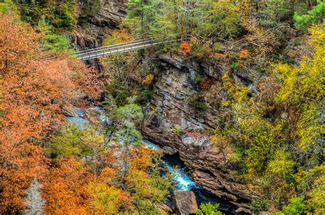 Visit Tallulah Gorge's Bridge For The Best Autumn Views In Georgia