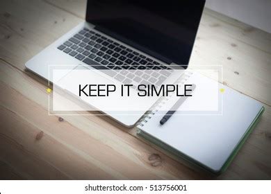 Keep Simple Concept Stock Photo 513756001 | Shutterstock