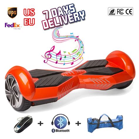 With Bag Waterproof Electric Scooter Hoverboard Off Road 6.5 Air Hoover Board Bluetooth Walk Car ...