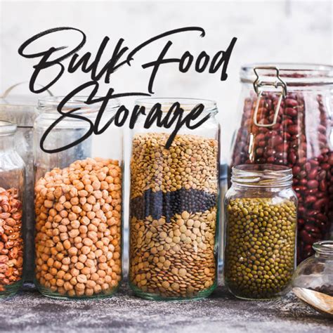 Bulk Food Storage Tips!