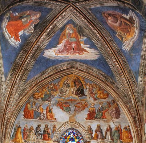 Frescoes in the Tornabuoni Chapel of the Santa Maria Novella (1486-90)