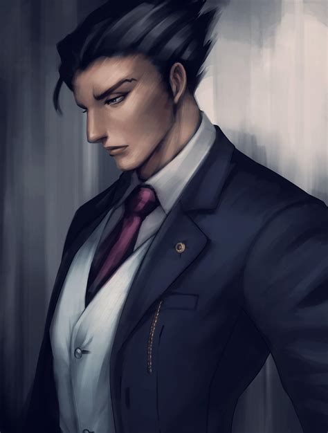 [OC] Fanart of Phoenix Wright! Enjoy :D : r/AceAttorney