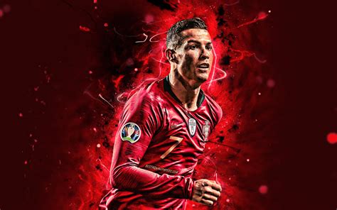 Download wallpapers Cristiano Ronaldo, 4k, joy, Portugal National Team ...