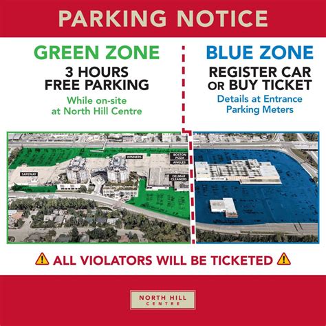 Parking Map – North Hill Centre