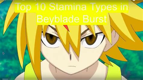 Top 10 Stamina Types in Beyblade Burst - YouTube