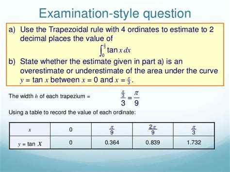 Trapezoidal rule