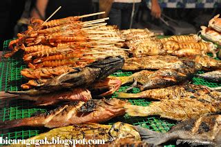 Bicara Gagak....: Ikan Bakar Pasar Filipin Kota Kinabalu.....