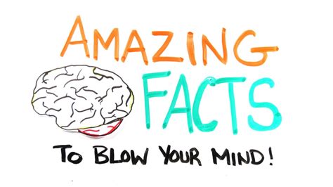 Amazing Facts to Blow Your Mind Pt. 2 - YouTube