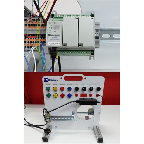 TW Controls - Allen Bradley Micro800 PLC Trainer | SKU: TRN-BAS-MICRO820-AIO — TW Controls