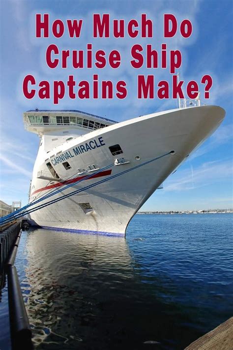 What Is A Typical Cruise Ship Captain Salary?