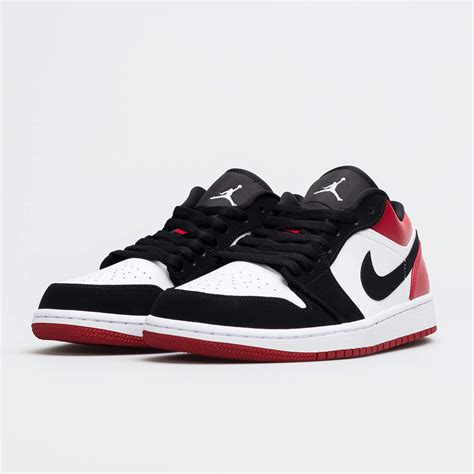 Men's Air Jordan 1 Low "Black Toe" (553558-116) – Trilogy Merch PH