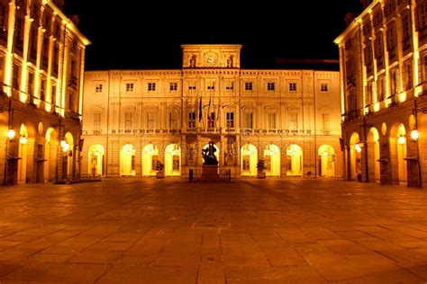 Turin City Hall Building stock image. Image of green, deserted - 8188791