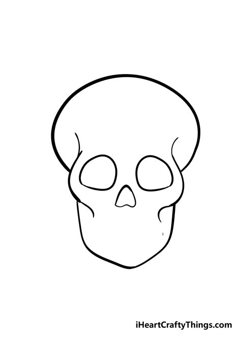 Skull Drawing - How To Draw A Skull Step By Step!