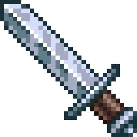 Pixilart - Sword sprite by Sluggurt