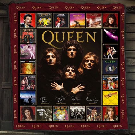 Queen Band Albums Blanket