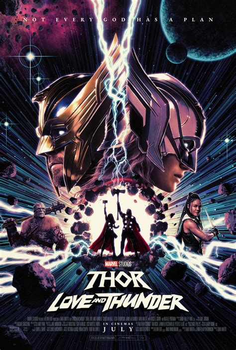 Thor: Love and Thunder | poster by Matt Ferguson - Marvel Cinematic ...