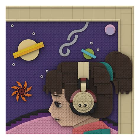 LEGO IDEAS - Escape with Lofi Girl - On a Different Planet