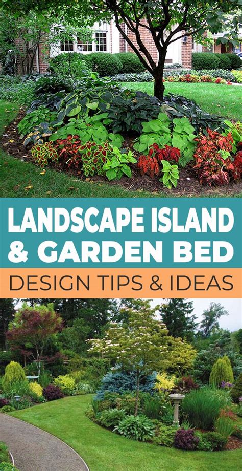 Landscape Island Ideas & Garden Bed Design • The Garden Glove