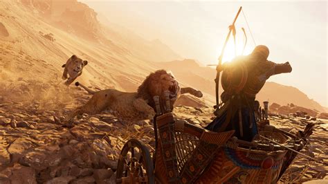 Lions Assassins Creed Origins 4k Wallpaper,HD Games Wallpapers,4k Wallpapers,Images,Backgrounds ...