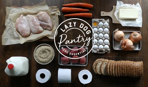 Get Your Groceries with Lazy Dog Pantry