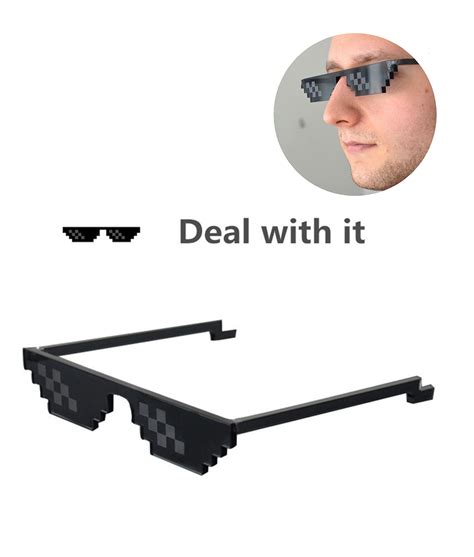 "Deal With It" Thug Life Meme Sunglasses - Not sold in stores