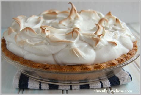 Meyer Lemon Meringue Pie - The Culinary Chase