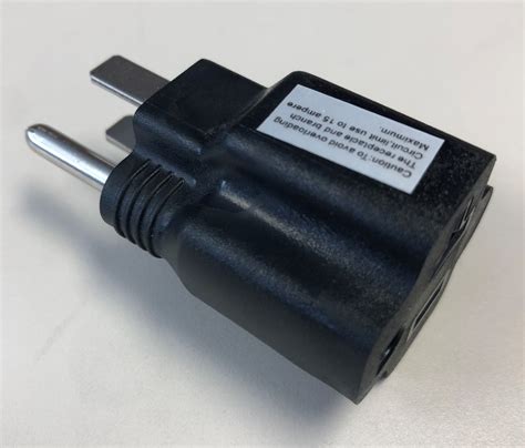 Adapter from NEMA 5-15 to 5-20 - PreheatRemote